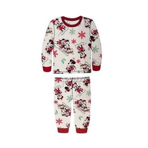Disney Mickey Mouse Christmas Kids Pajama Set SZ 2T - Red, White, & Green NEW